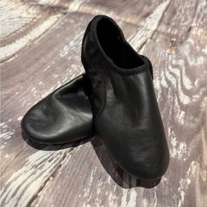 Black Leather Dance Shoes
